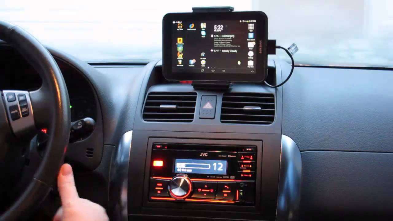 Tablets as Car Radio